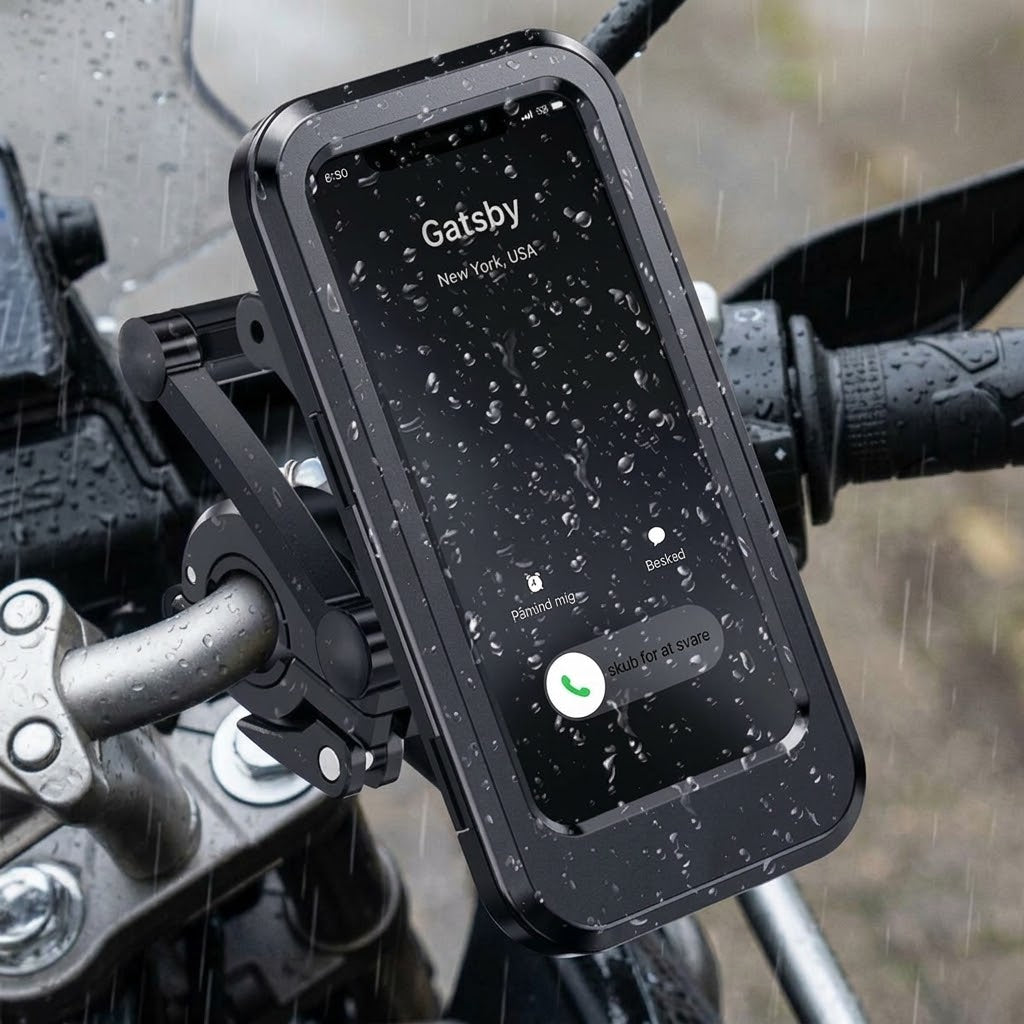 Vandtæt Telefonholder til Cykel & MC