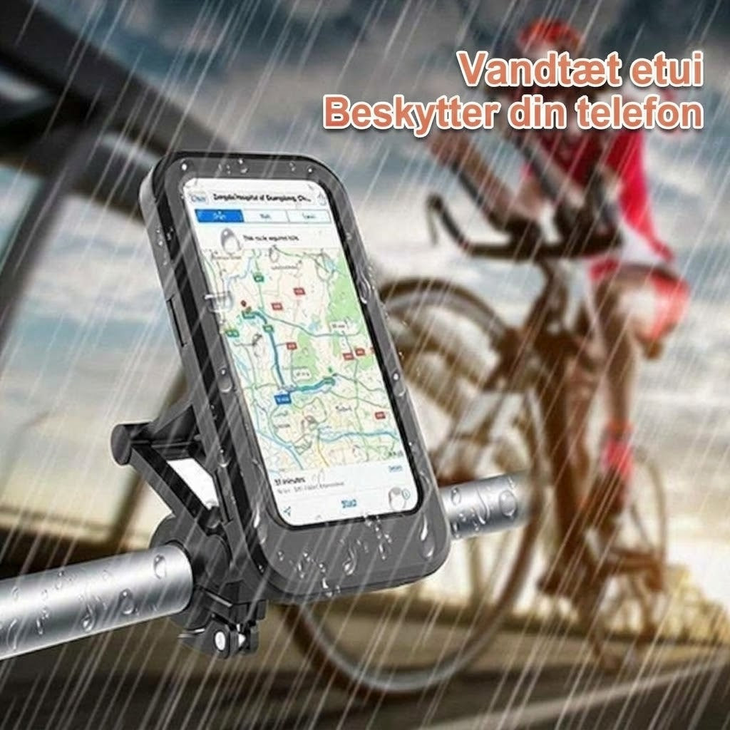 Vandtæt Telefonholder til Cykel & MC