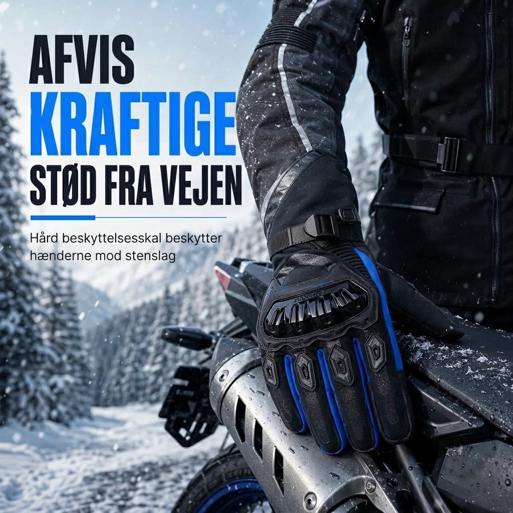 Vind- og Vandtætte Motorcykelhandsker
