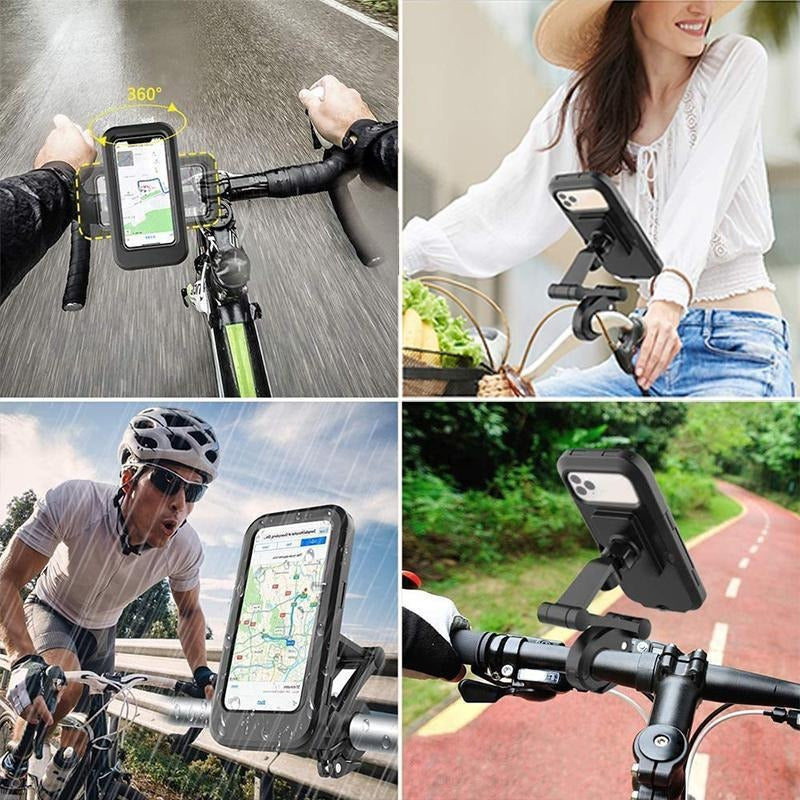 Vandtæt Telefonholder til Cykel & MC