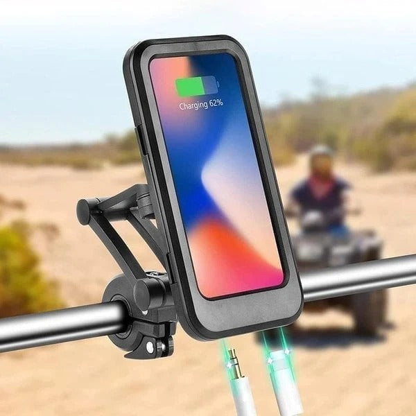 Vandtæt Telefonholder til Cykel & MC